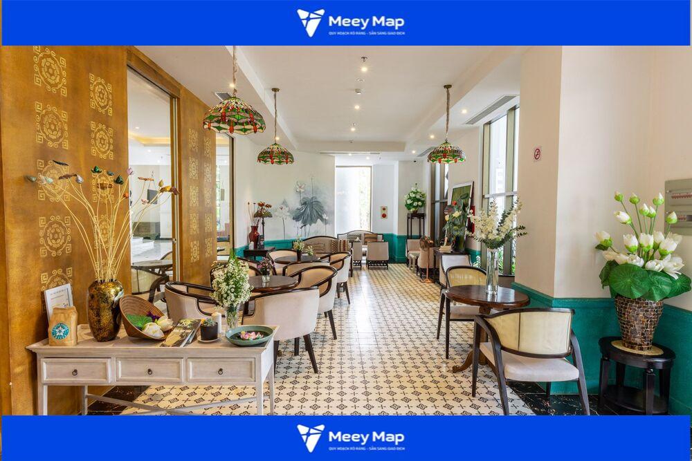 Hệ thống nhà hàng và cafe đa dạng là một trong những điểm nổi bật của khách sạn Hệ thống nhà hàng và cafe đa dạng là một trong những điểm nổi bật của khách sạn