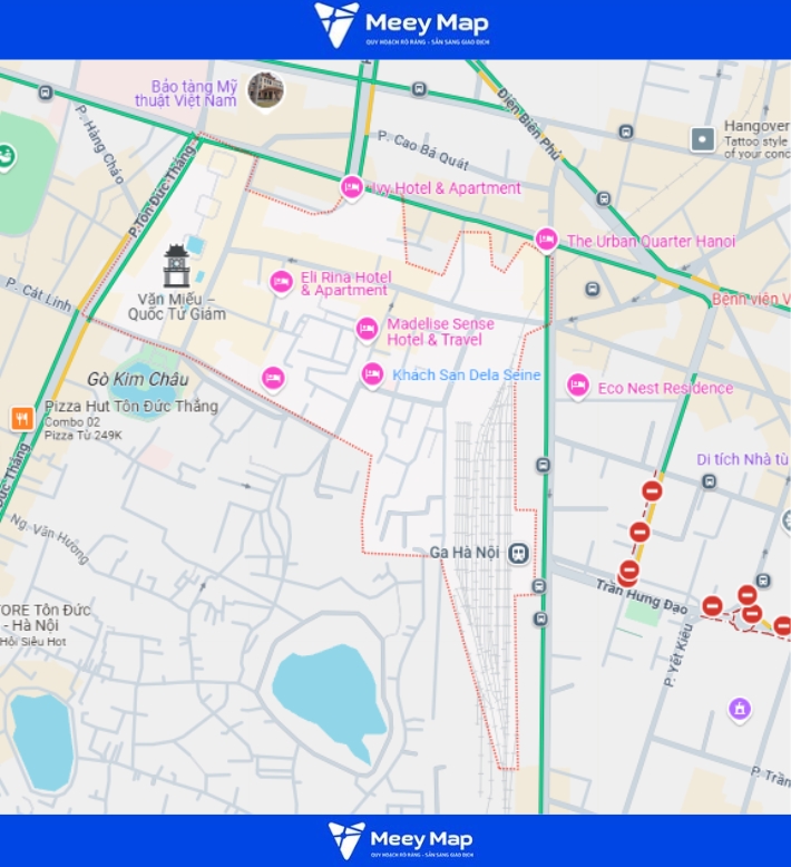 Bản đồ Thành phố Nam Định, Nam Định| Quy hoạch sử dụng đất 21 Bản đồ Phường Văn Miếu Quốc Tử Giám, Thành phố Nam Định