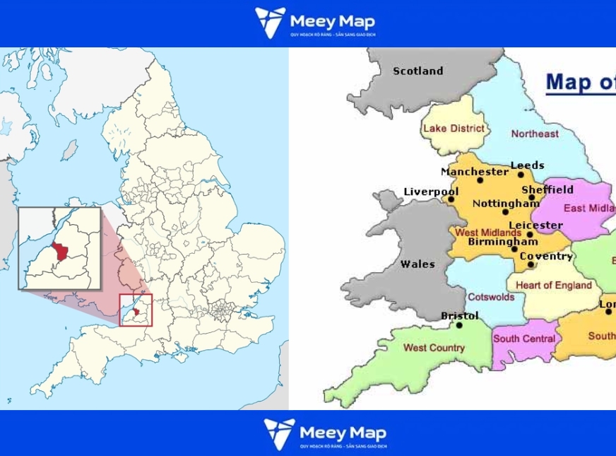 Bản đồ thành phố Bristol