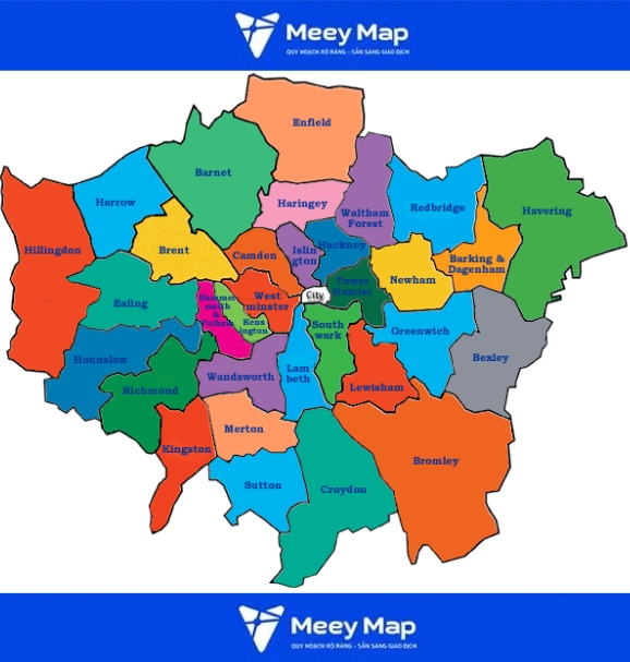 Bản đồ thành phố London