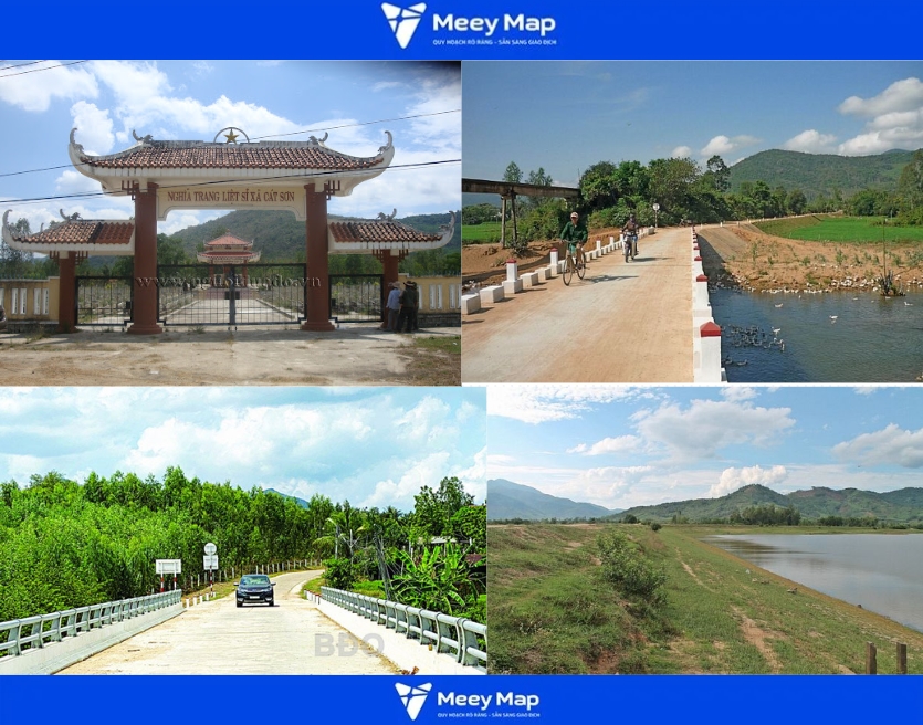 Bản đồ Quy Hoạch Huyện Phù Cát, Bình Định|Quy Hoạch Sử dụng Đất Mới Nhất 19 Bản đồ xã Cát Sơn, Huyện Phù Cát