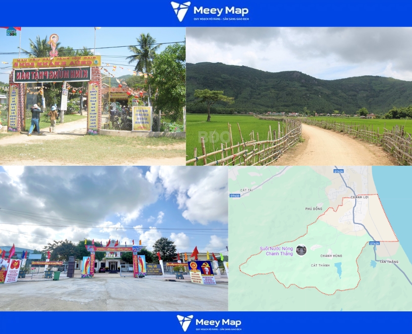 Bản đồ Quy Hoạch Huyện Phù Cát, Bình Định|Quy Hoạch Sử dụng Đất Mới Nhất 22 Bản đồ xã Cát Thành, Huyện Phù Cát