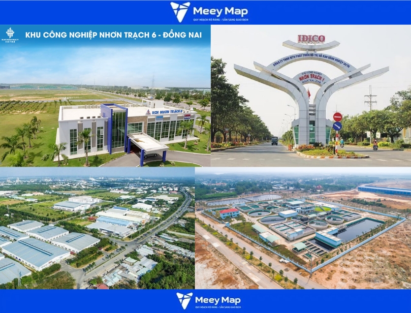 Bản đồ quy hoạch Huyện Nhơn Trạch, Đồng Nai| Kế hoạch quy hoạch Sử dụng Đất 23 Cụm khu công nghiệp Nhơn Trạch (1–6)