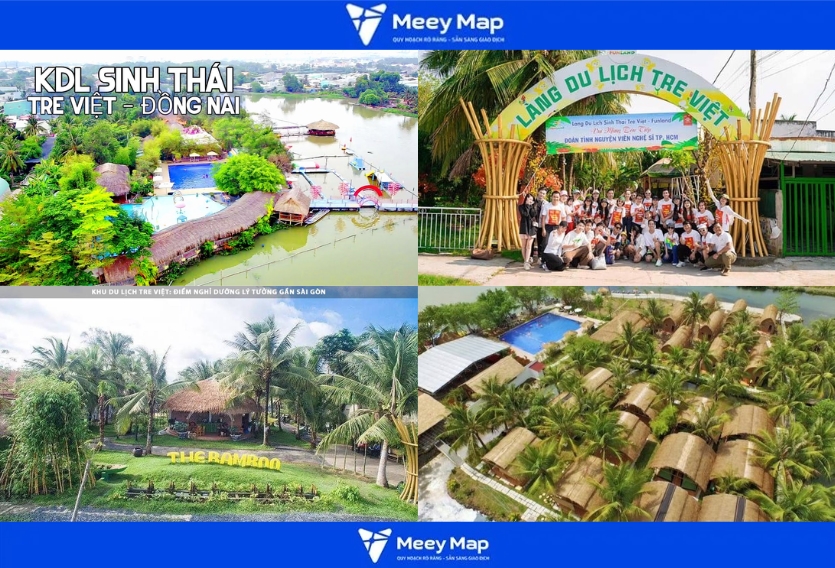 Bản đồ quy hoạch Huyện Nhơn Trạch, Đồng Nai| Kế hoạch quy hoạch Sử dụng Đất 19 Khu du lịch sinh thái Tre Việt (The Bamboo)