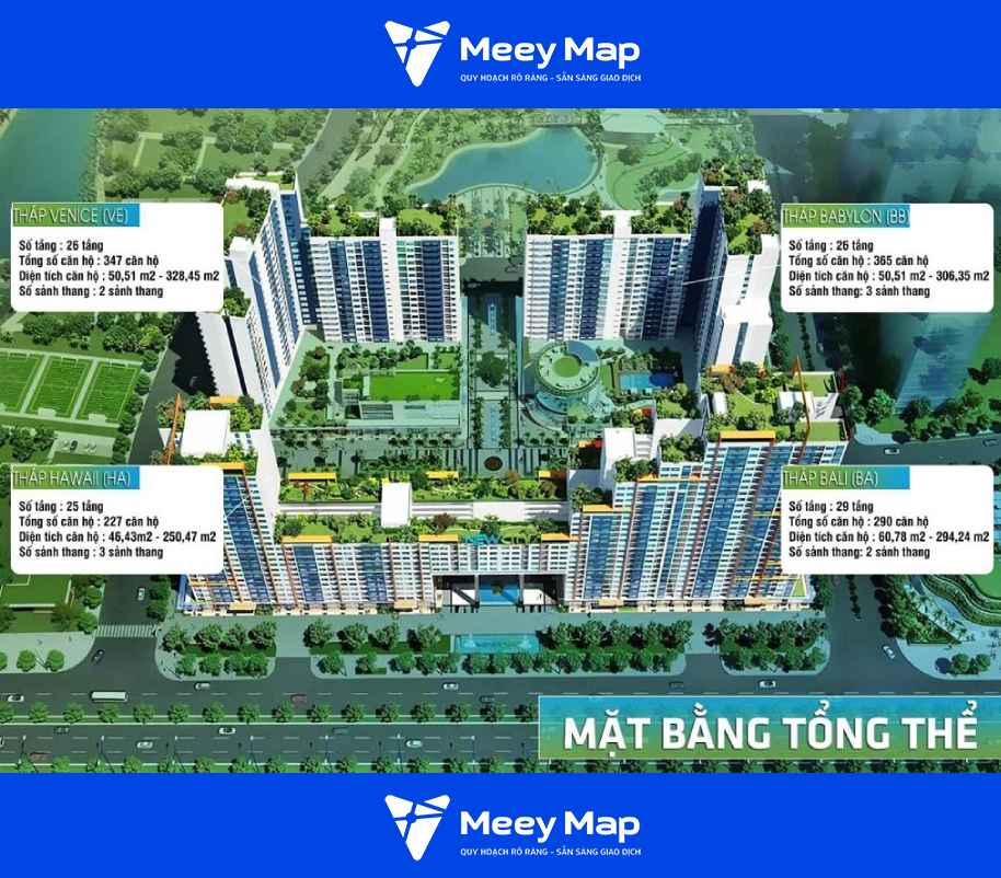 Mat bang tong the du an New City Thu Thiem