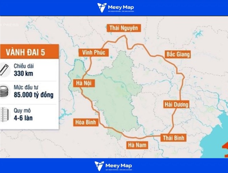 Bản đồ Tỉnh Thái Bình | Bản đồ Quy Hoạch Sử Dụng Đất 19 Vành đai 5
