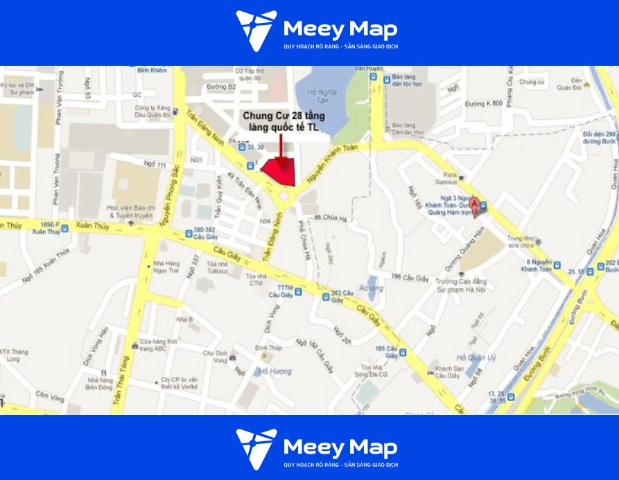 Khu đô thị Làng Quốc Tế Thăng Long Quận Cầu Giấy| Cập nhật giá 2024 2 Vi tri du an khu do thi Lang Quoc Te Thang Long