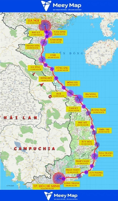 Giao thông huyết mạch là gì? Vai trò và ý nghĩa của giao thông huyết mạch 7 Tuyến đường sắt Bắc – Nam