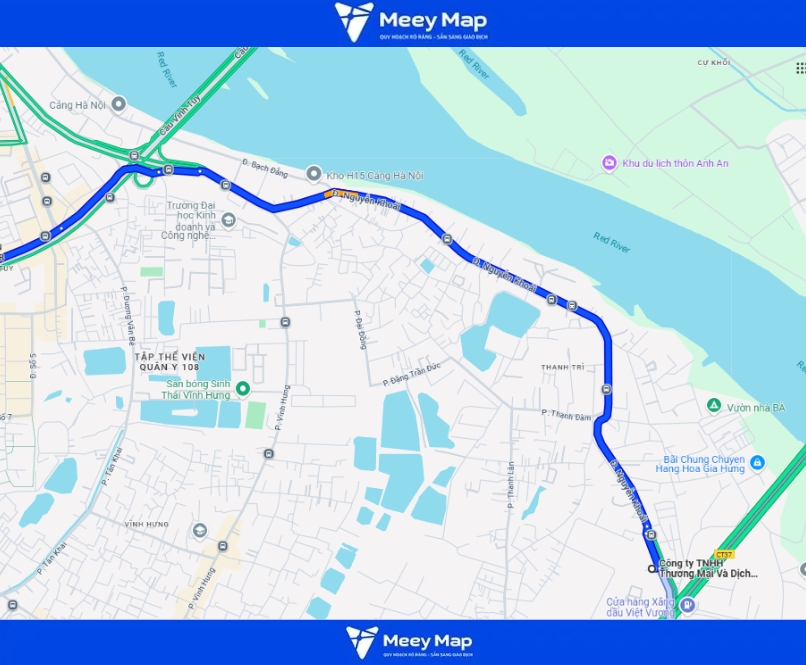 Bản đồ quy hoạch phường Lĩnh Nam, Hoàng Mai, Hà Nội| Kế hoạch sử dụng đất 11 Đường Phố Nguyễn Khoái