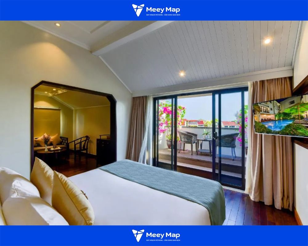 Hạng phòng Suite dạng roof-top, có khu vực ăn và tiếp khách riêng Hạng phòng Suite dạng roof-top, có khu vực ăn và tiếp khách riêng