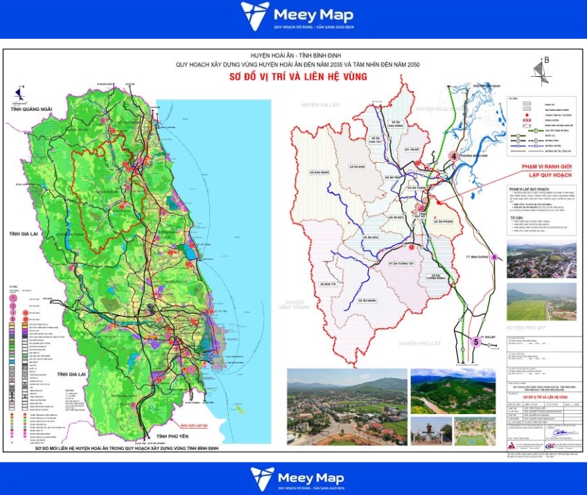 Bản đồ Quy hoạch Tỉnh Bình định|Quy hoạch sử dụng đất 87 Bản đồ Quy hoạch Huyện Hoài Ân, Bình Định