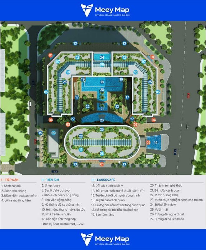 Sunshine Group dành nhiều diện tích để phát triển khu vực công cộng Sunshine Group dành nhiều diện tích để phát triển khu vực công cộng