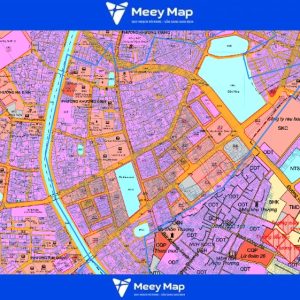 Bản đồ quy hoạch ở phường Khương Đình, Hà Nội