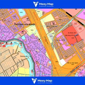 Bản đồ quy hoạch phường Yên Nghĩa, Hà Đông