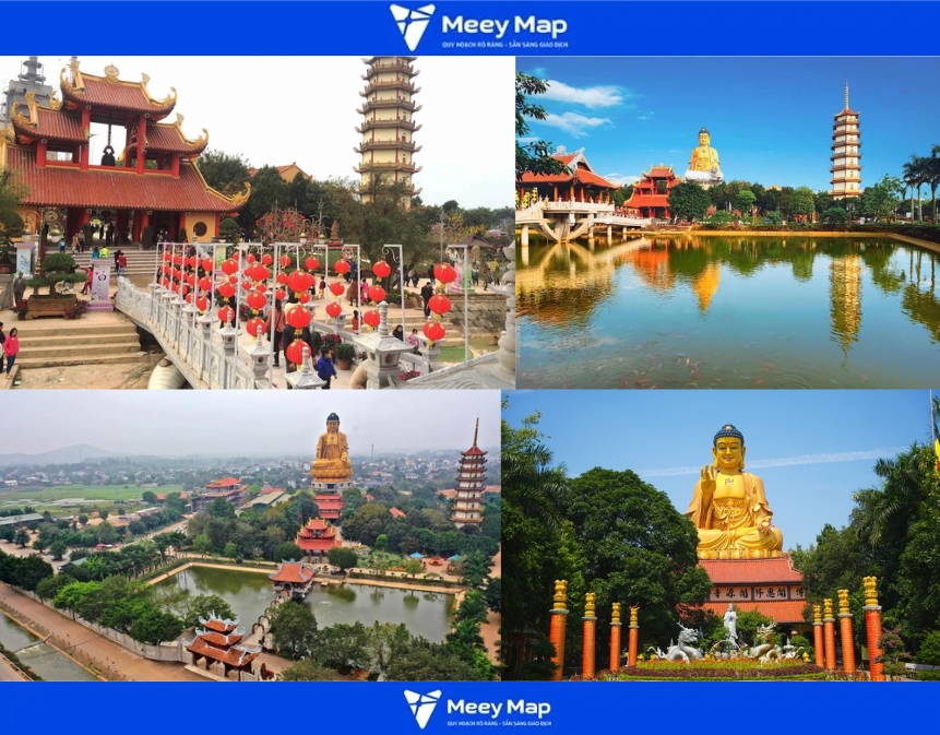 Bản đồ quy hoạch Phường Trung Hưng, Sơn Tây, Hà Nội| Kế hoạch sử dụng đất 20 Chùa Khai Nguyên – Trung tâm Phật giáo lớn