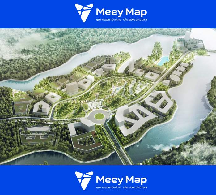 Bản đồ quy hoạch huyện Thạch Thất, Hà Nội mới nhất 39 Du an biet thu Lucky Hill