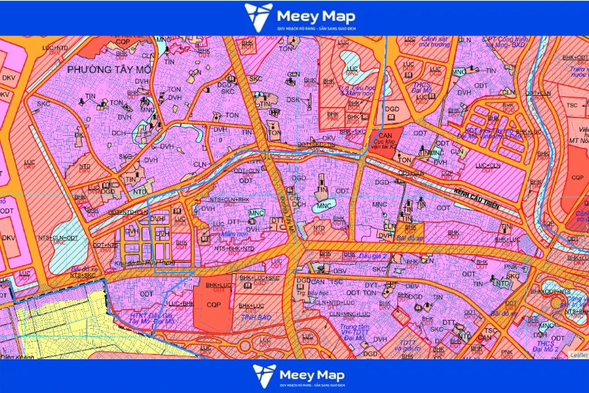 Bản đồ quy hoạch Phường Đại Mỗ, Nam Từ Liêm, Hà Nội| Kế hoạch sử dụng đất 7 Kế hoạch sử dụng đất Phường Đại Mỗ, Nam Từ Liêm năm 2022