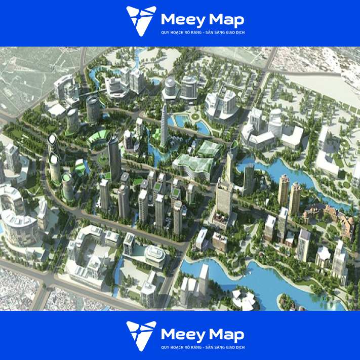 Bản đồ quy hoạch huyện Thạch Thất, Hà Nội mới nhất 38 Khu dan cu Hola Town 2