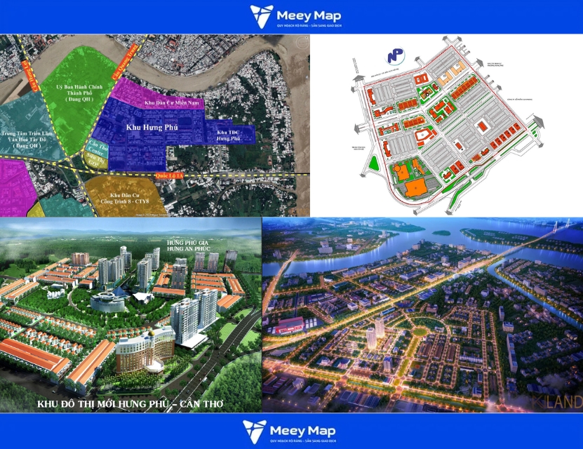 Khu đô thị Hưng Phú – Nam Cần Thơ