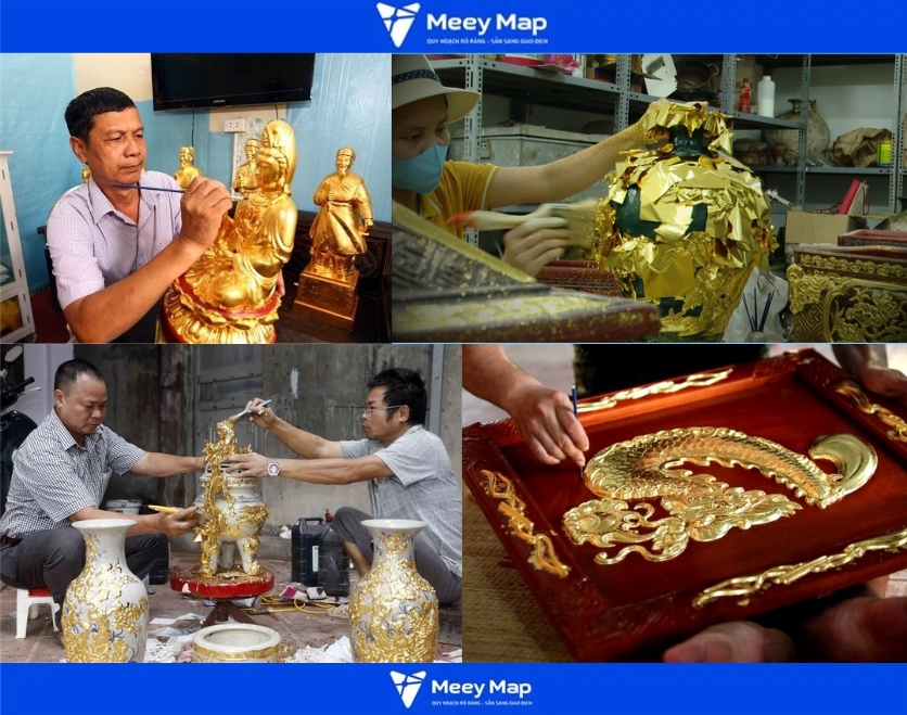 Làng quỳ vàng bạc Kiêu Kỵ