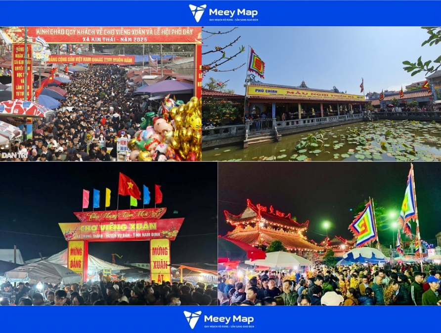 Lễ hội chợ Viềng (huyện Vụ Bản – đêm mùng 7 rạng mùng 8 Tết)