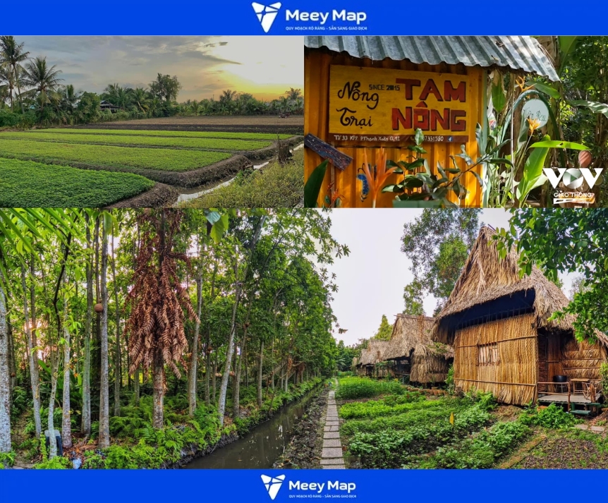 Bản đồ quy hoạch Quận 12, TP Hồ Chí Minh năm 2030 chi tiết nhất 28 Nông trại Tam Nông