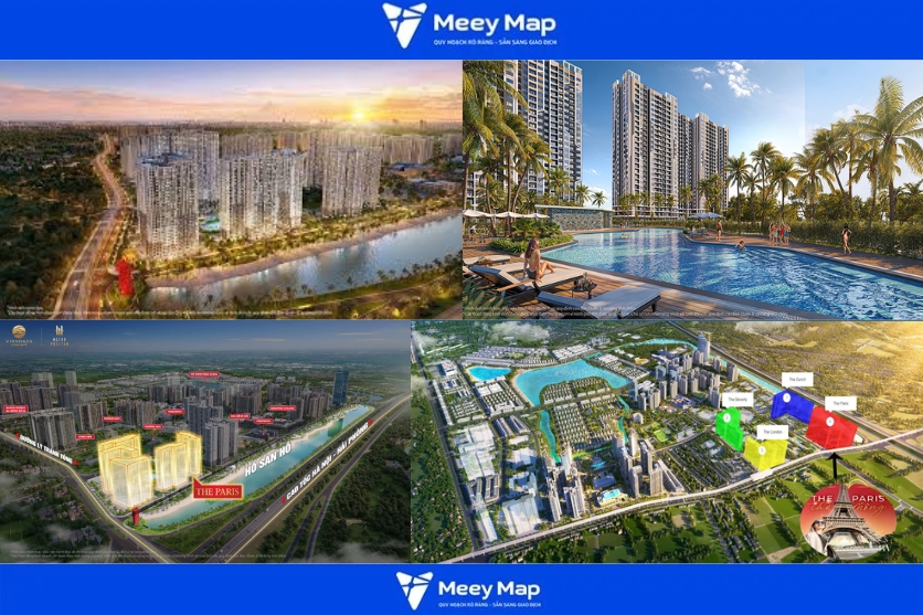 Bản đồ quy hoạch Hà Nội đến năm 2030 tỉ lệ 1/500 86 The Paris – Vinhomes Ocean Park 1