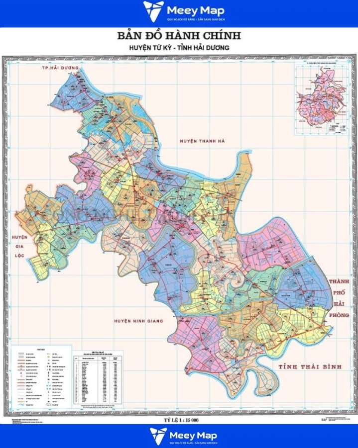 Bản đồ quy hoạch Thành phố Hải Dương, Hải Dương| Kế hoạch sử dụng đất 98 Bản đồ Huyện Tứ Kỳ, Thành phố Hải Dương