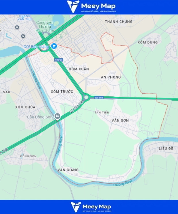 Bản đồ Thành phố Bắc Giang, Bắc Giang 18 Bản đồ Phường Tân Tiến, Thành phố Bắc Giang