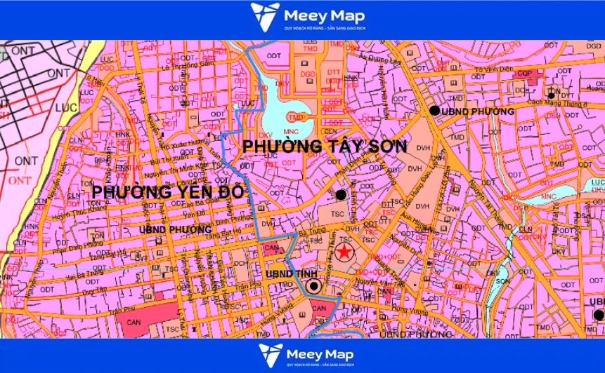 Bản đồ quy hoạch Thành phố Pleiku, Gia Lai| Kế hoạch sử dụng đất 84 Bản đồ quy hoạch Phường Tây Sơn, TP Pleiku