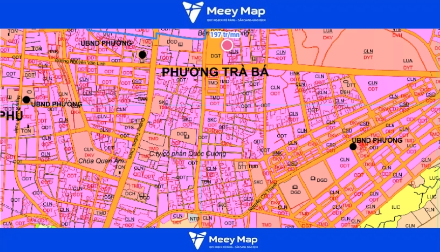 Bản đồ quy hoạch Thành phố Pleiku, Gia Lai| Kế hoạch sử dụng đất 88 Bản đồ quy hoạch phường Trà Bá, Thành Phố Pleiku