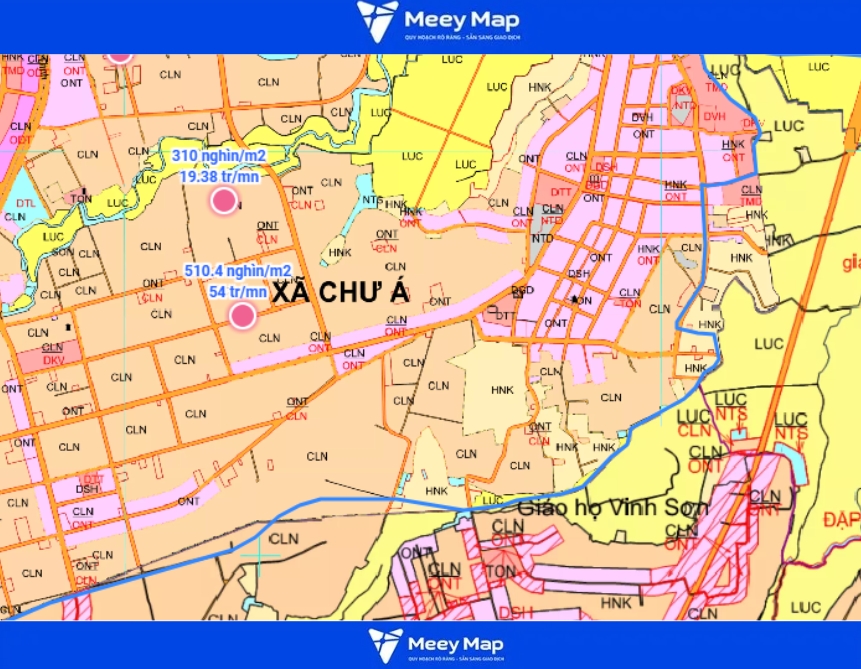 Bản đồ quy hoạch Thành phố Pleiku, Gia Lai| Kế hoạch sử dụng đất 98 Bản đồ quy hoạch xã Chư Ă, thành phố Pleiku