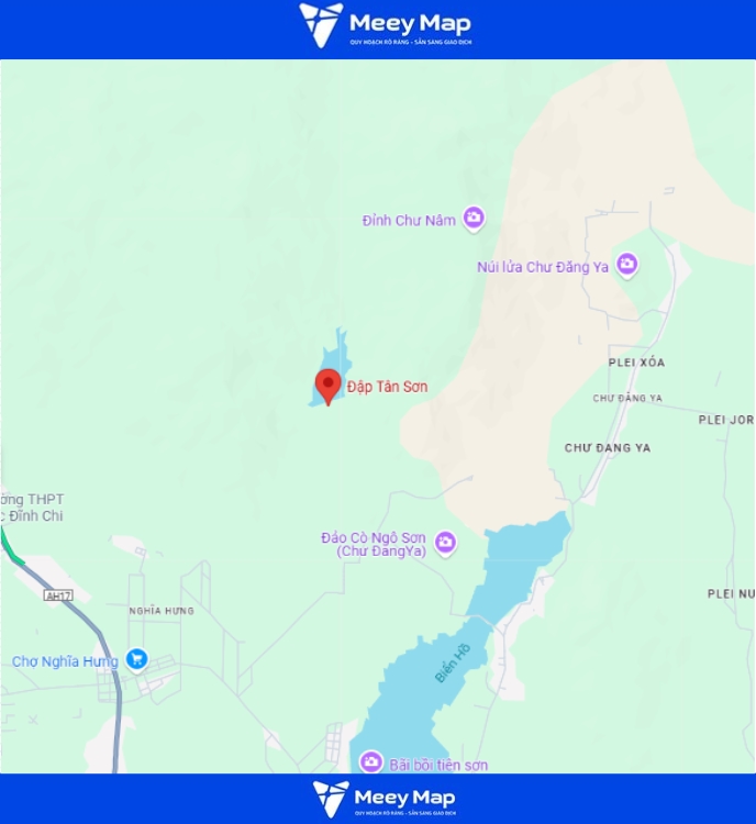 Bản đồ quy hoạch Thành phố Pleiku, Gia Lai| Kế hoạch sử dụng đất 41 Đập Tân Sơn, Thành phố Pleiku