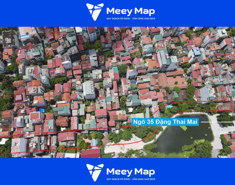 Bản đồ quy hoạch phường Quảng An, Tây Hồ, Hà Nội 20 Doan qua ho nuoc va ket thuc o ngo 35 Dang Thai Mai