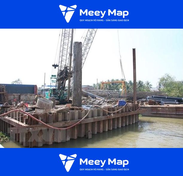 Bản Đồ Miền Tây Khổ Lớn Phóng To Chi Tiết Nhất 16 Hinh anh thi cong cau Rach Mieu 2 tai tinh Ben Tre