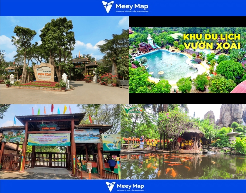 Bản đồ Huyện Long Thành, Đồng Nai| Quy hoạch sử dụng đất 29 Khu du lịch sinh thái Vườn Xoài