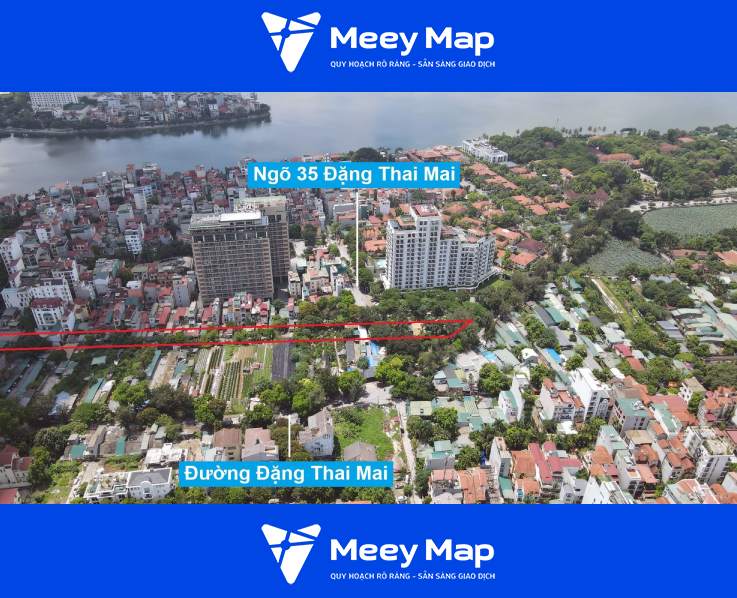 Bản đồ quy hoạch phường Quảng An, Tây Hồ, Hà Nội 33 O doan gan ngo 35 Dang Thai Mai