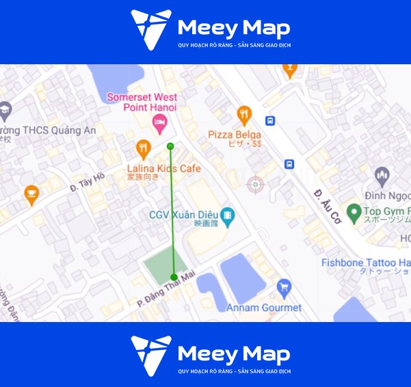 Bản đồ quy hoạch phường Quảng An, Tây Hồ, Hà Nội 21 So do tuyen duong se mo theo quy hoach o phuong Quang An 4