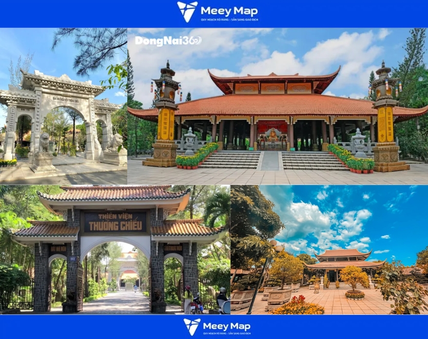 Bản đồ Huyện Long Thành, Đồng Nai| Quy hoạch sử dụng đất 27 Thiền viện Thường Chiếu