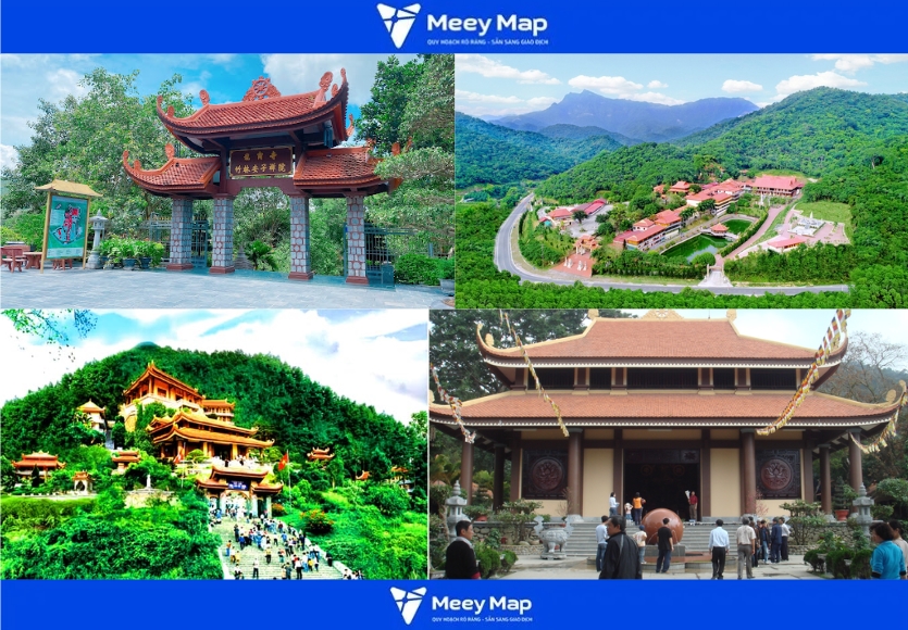 Bản đồ quy hoạch TP Uông Bí, Quảng Ninh| Kế hoạch sử dụng đất 6 Thiền viện Trúc Lâm Yên Tử