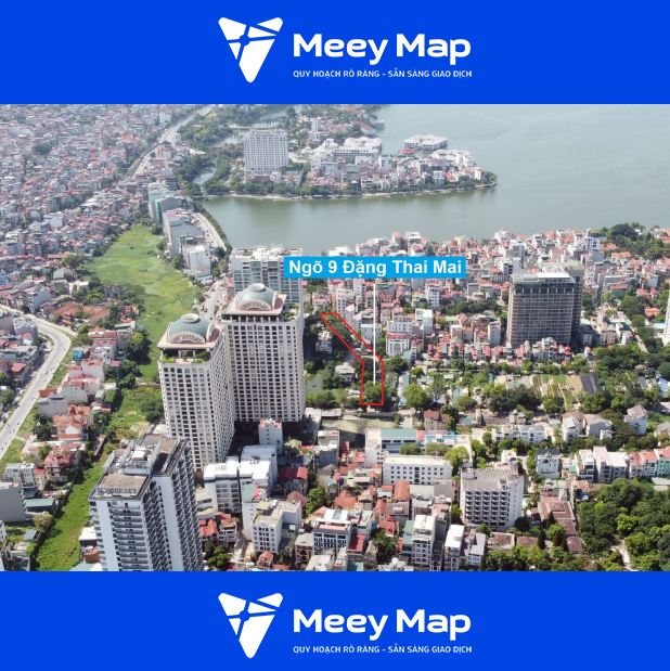 Bản đồ quy hoạch phường Quảng An, Tây Hồ, Hà Nội 38 Toan canh tuyen duong se mo theo quy hoach tren thuc te 1