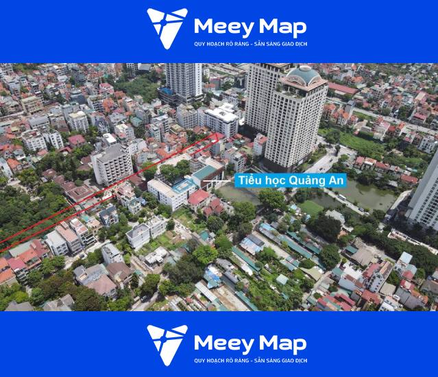 Bản đồ quy hoạch phường Quảng An, Tây Hồ, Hà Nội 28 Va ket thuc khi giao voi duong muc 5
