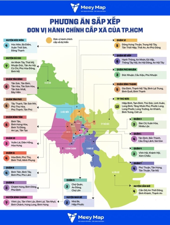 Bản đồ Thành phố Hồ Chí Minh