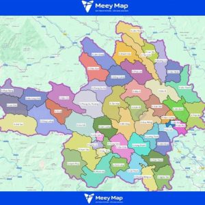Bản đồ hành chính tỉnh Yên Bái sau sáp nhập