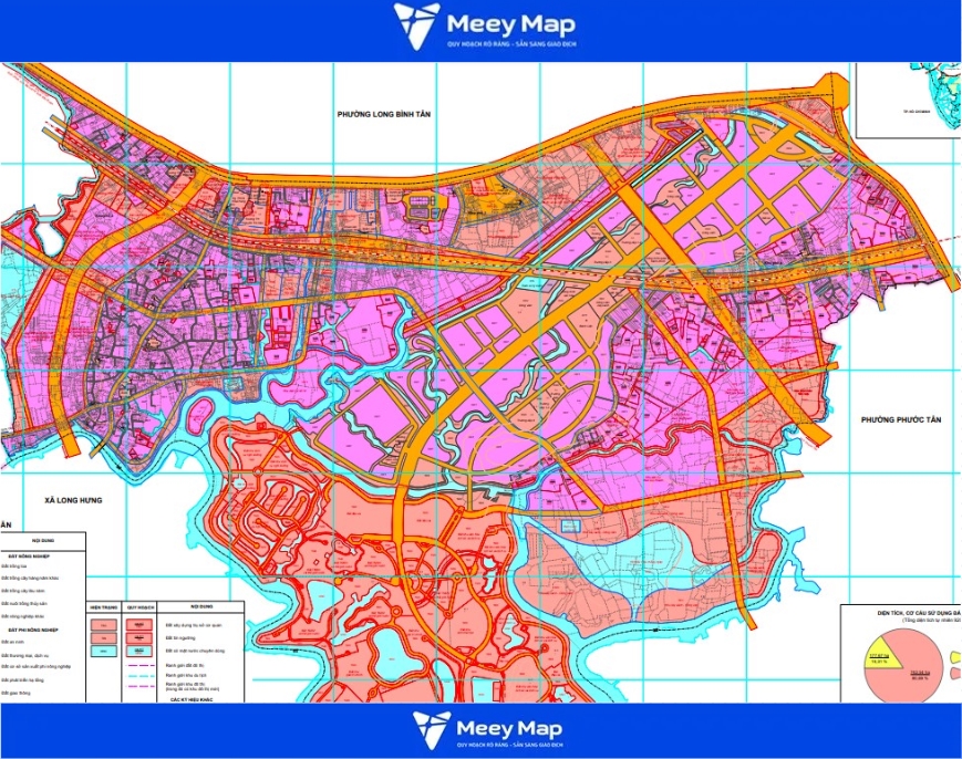 Bản đồ quy hoạch Thành phố Biên Hòa tỉnh Đồng Nai|Kế hoạch quy hoạch sử dụng đất 71 Bản đồ quy hoạch xã An Hòa, Thành Phố Biên Hòa