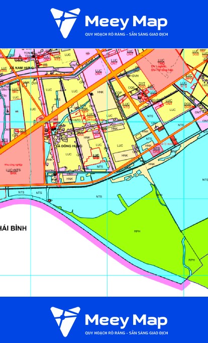 Bản đồ huyện Tiên Lãng, Hải Phòng| Quy hoạch Tiên Lãng mới nhất 63 Ban do quy hoach xa Dong Hung huyen Tien Lang