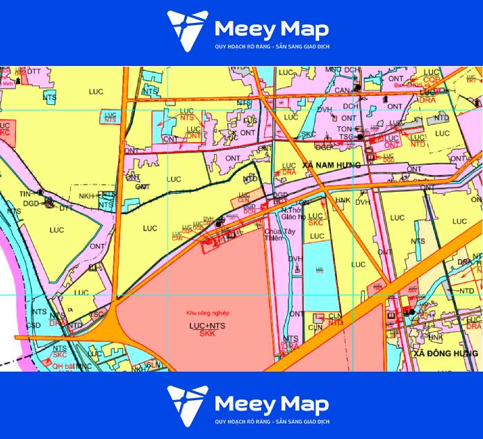 Bản đồ huyện Tiên Lãng, Hải Phòng| Quy hoạch Tiên Lãng mới nhất 71 Ban do quy hoach xa Nam Hung huyen Tien Lang