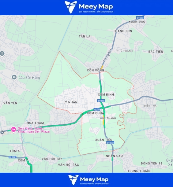 Bản đồ quy hoạch Huyện Yên Thành, Nghệ An|Kế hoạch Sử dụng Đất 12 Bản đồ xã Hợp Thành, huyện Yên Thành