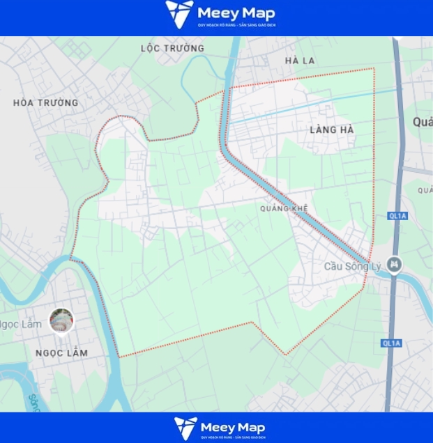 Bản Đồ Huyện Quảng Xương, Thanh Hóa| Kế Hoạch Sử Dụng Đất 12 Bản đồ xã Quảng Khê, huyện Quảng Xương