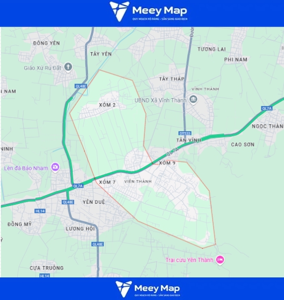 Bản đồ quy hoạch Huyện Yên Thành, Nghệ An|Kế hoạch Sử dụng Đất 36 Bản đồ xã Viên Thành, huyện Yên Thành